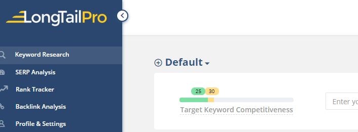 creating a new keyword project
